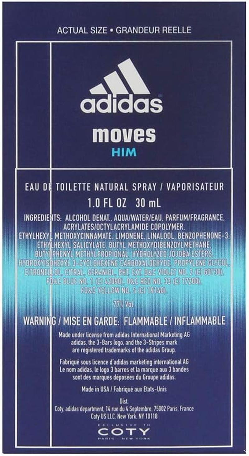 Adidas Moves Him Eau De Toilette Men N/A