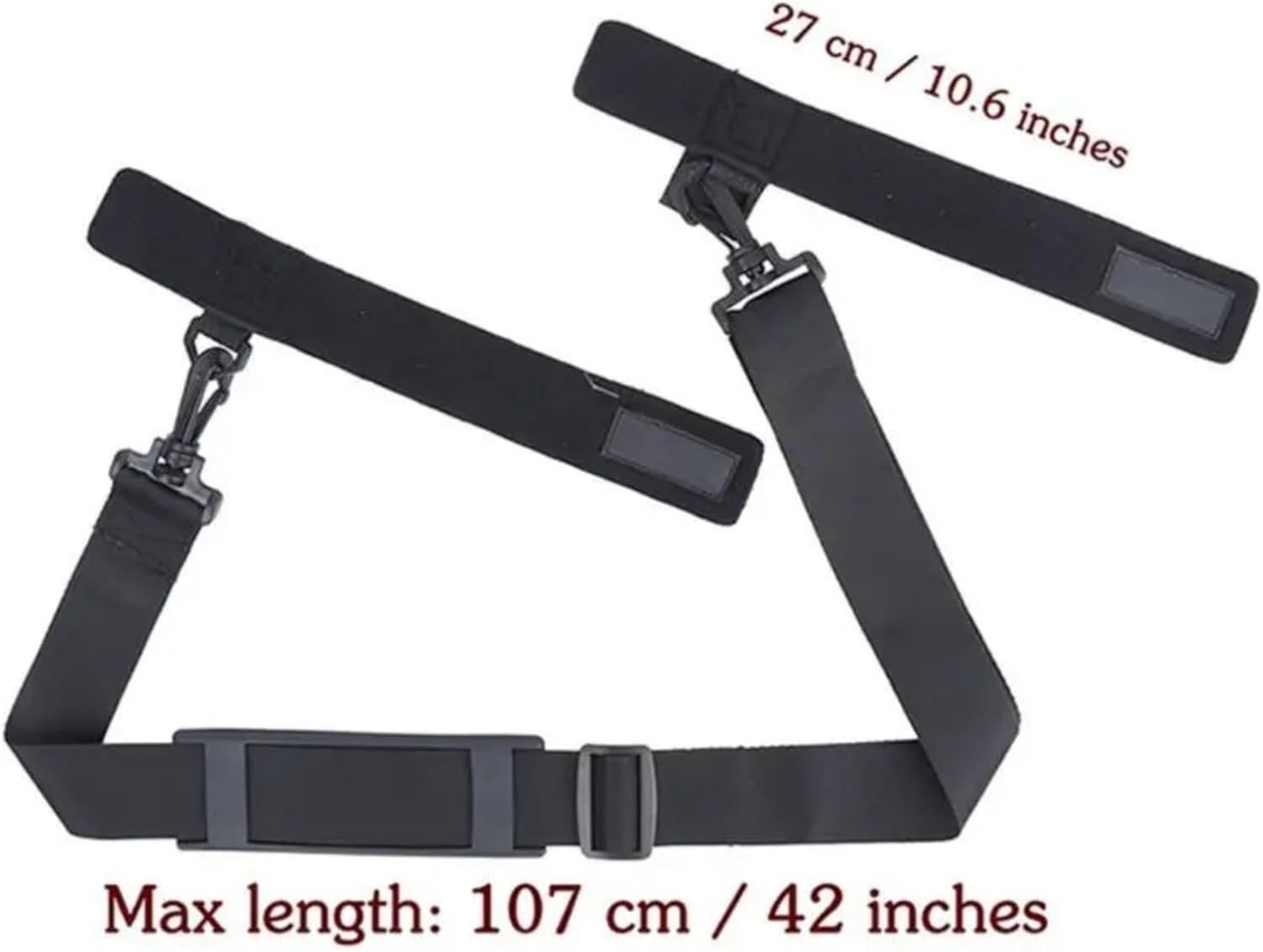 Fishing Rod Carrier Strap, Portable Fishing Pole Shoulder Belt, Adjustable Fishing Rod Pole Carry Strap Travel Tackle Fishing Rod Belt