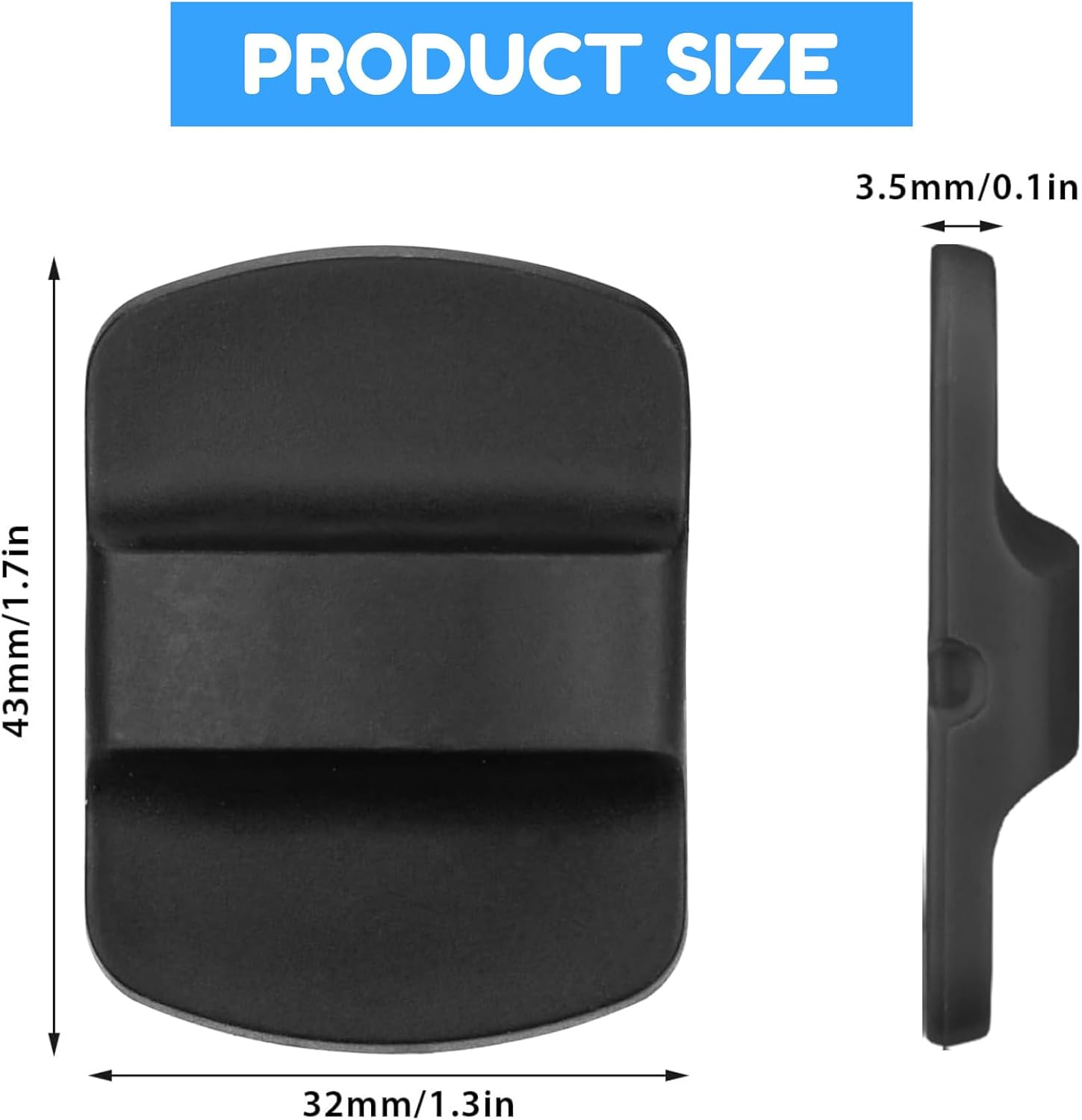 Magnetic Slider Replacement for Yeti, New Upgrade Magnetic Slider Replacement Block 5 Pcs Lid Slider Push Block Part for Yeti Magnetic Lids 10 Oz, 14 Oz, 16 Oz, 20 Oz, 26 Oz, 30 Oz image number 3