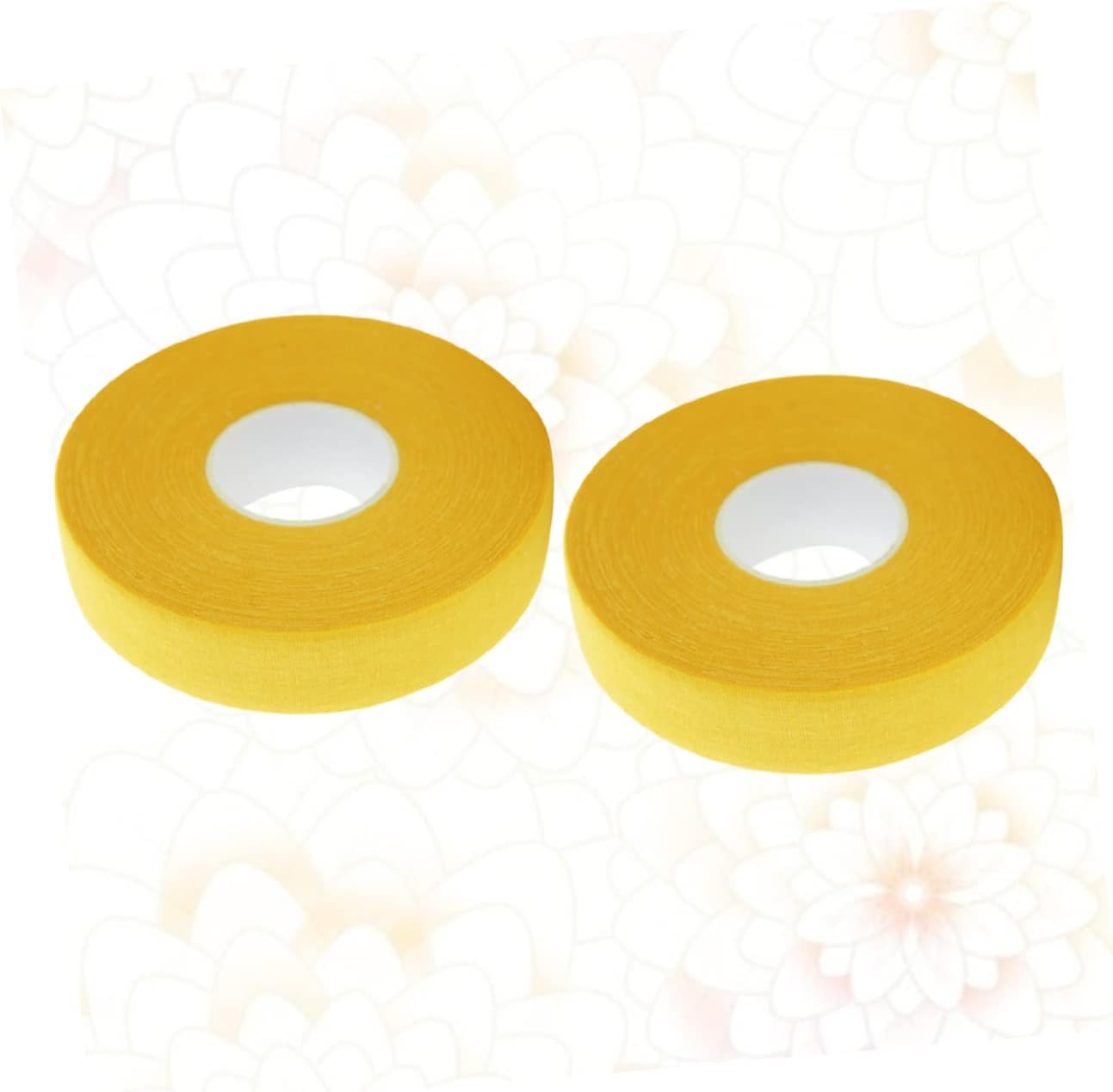 Elastic Sports Tape Hockey Stick Tape Football Tape Field Hockey Tape Hockey Sports Tape Athletic Wrap Colorful Tape Hockey Stick Wrapper Wrist Athletic Tape Handlebar White 2 Pcs