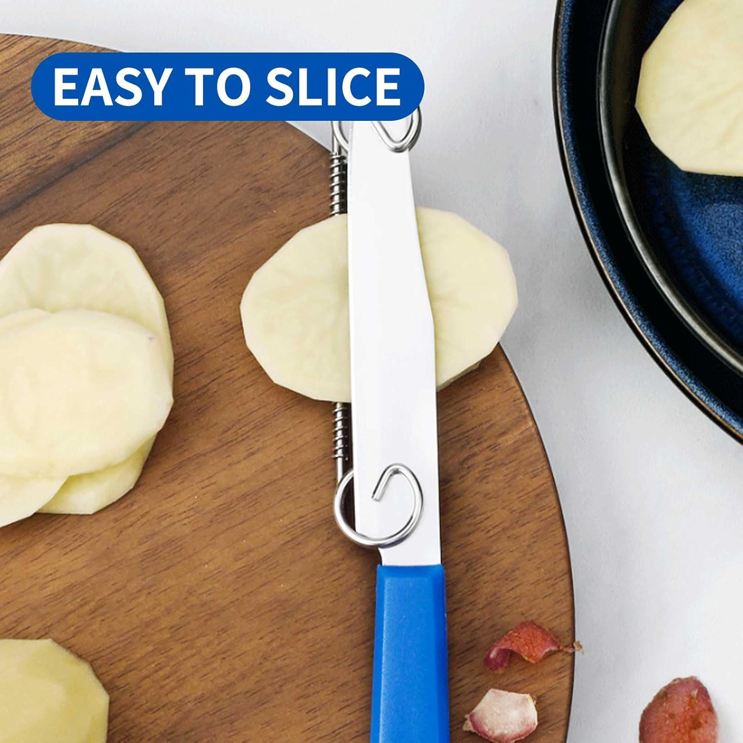 Giovannis Knives, Magic Knife, Giovanni Knife, 3-In-1 Compatible Green Elephant Knife, Greenelephant, Quick Cutting Knife, Magic Knife Italy, Magic Tool, Pack of 2 image number 3