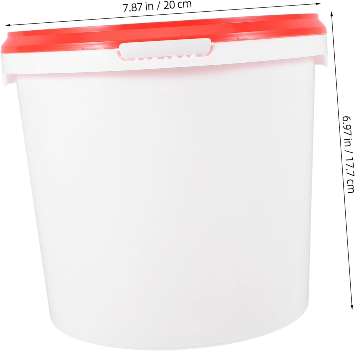 Portable Baby Wipe Bucket Refillable Plastic Diapers Wipe Dispenser for Car Home