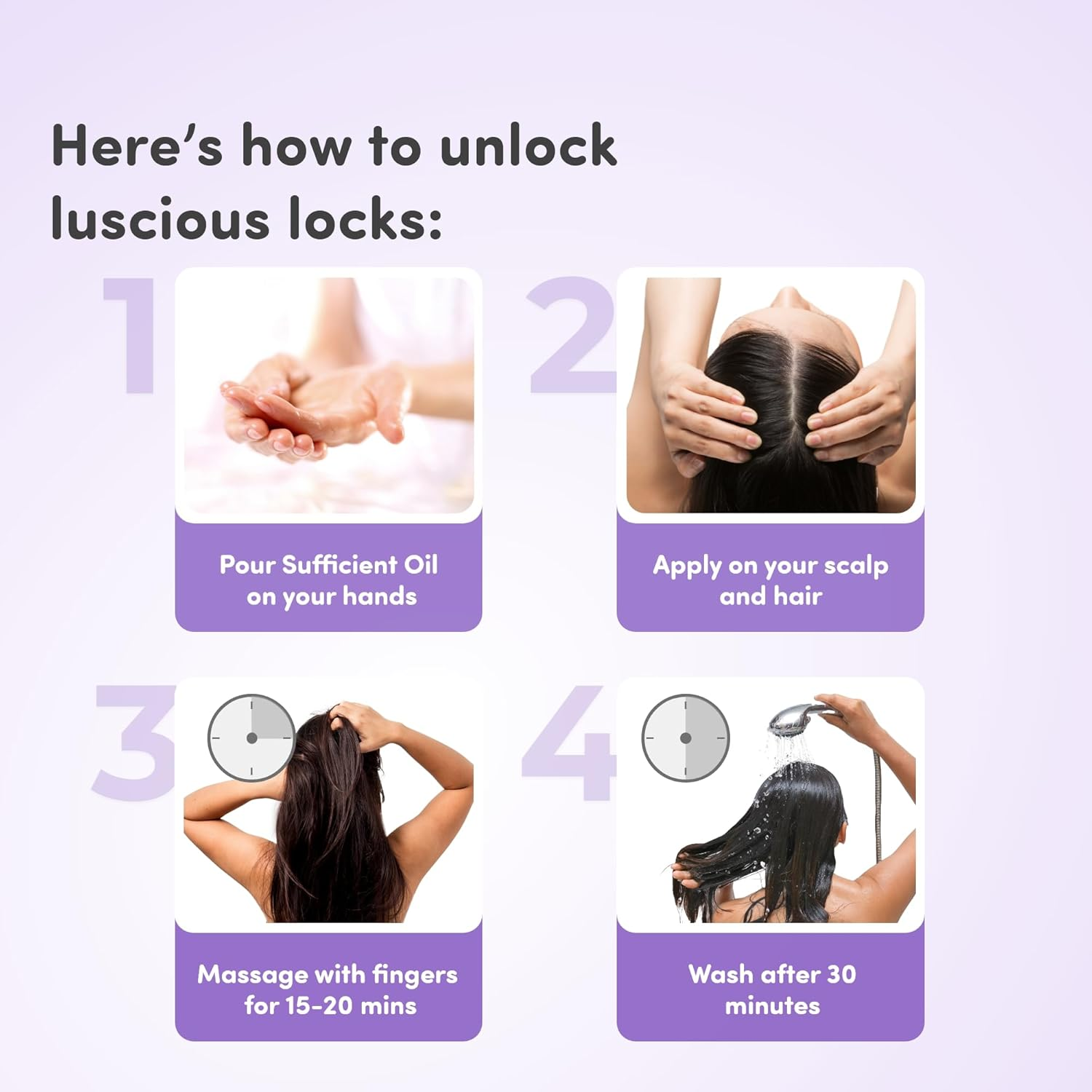 Mylo Care anti Hair Fall Oil with Onion 200Ml, Nature'S Best Solution against Hair Fall with the Goodness of Almond Oil, Coconut Oil, Argan Oil, Amla & Bhringraj, No Silicones, Parabens & Mineral Oil image number 6