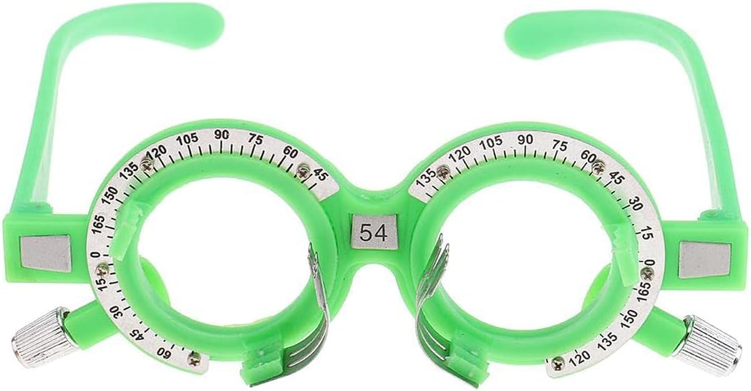 Perfk Plastic Optical Trial Lens Frame Eyeglass Optometry Equipment 56Mm+54Mm image number 2