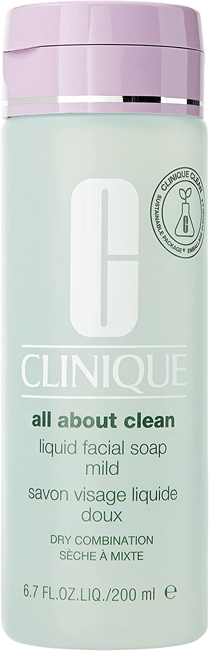 Clinique Liquid Facial Soap Mild 6F37 by Clinique for Unisex - 6.7 Oz Soap, 200 Ml image number 2