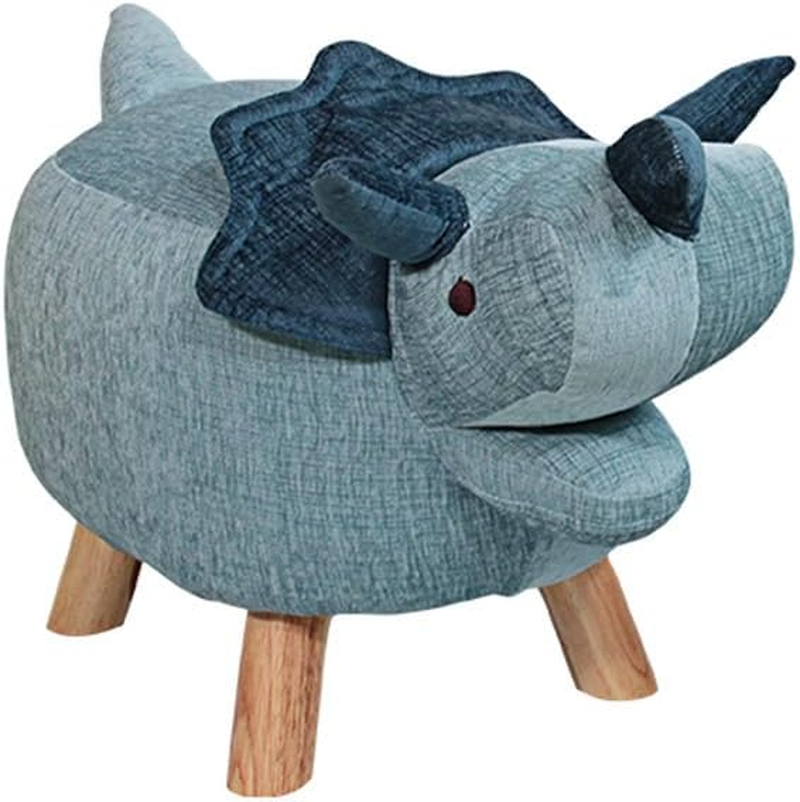 Extra Large Premium Handcrafted Wooden Animal Stools,Adorably Crafted with Fine Details, Multi-Purpose for Kid'S Seat, Decorative Furniture Piece or Shoe Changing Stool.(Fox) image number 2