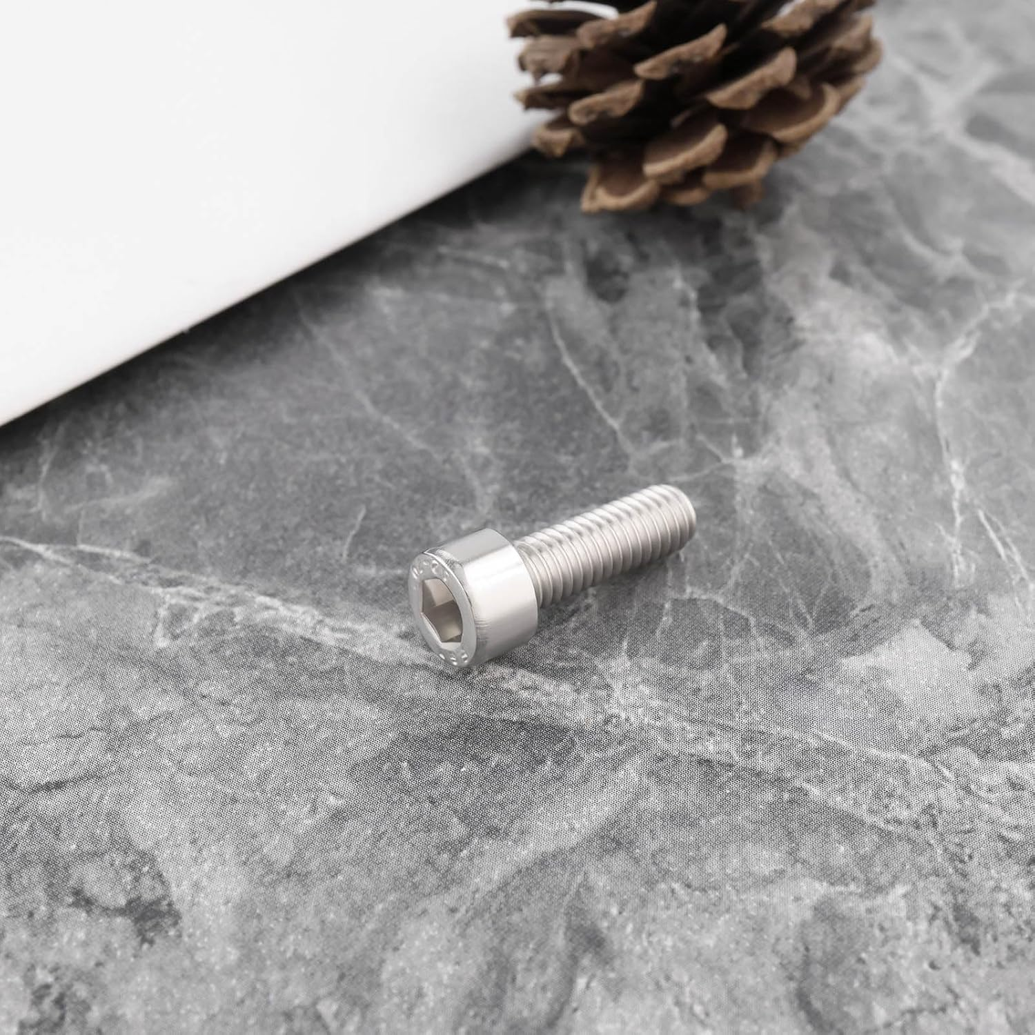 SG Store 4Pcs Bike Crank Arm Pinch Clamp Bolt Replacement Part 304 Stainless Steel M6X18Mm Clamp Bolt Compatible with Shimano Ultegra Hollowtech