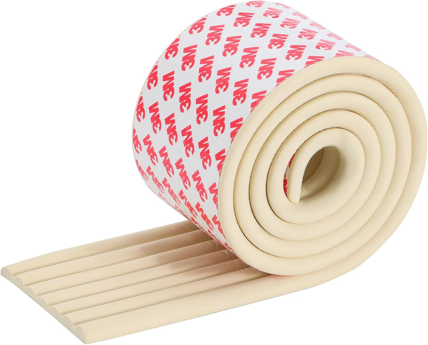 Corner Protector for Baby, Widen Edge Protector with Adhesive Backing, Baby Proofing Edge Corner Protector Self Adhesive Furniture Corner Guard Bumper for Table, Desk, Fireplace (White, 6.6Ft) image number 4