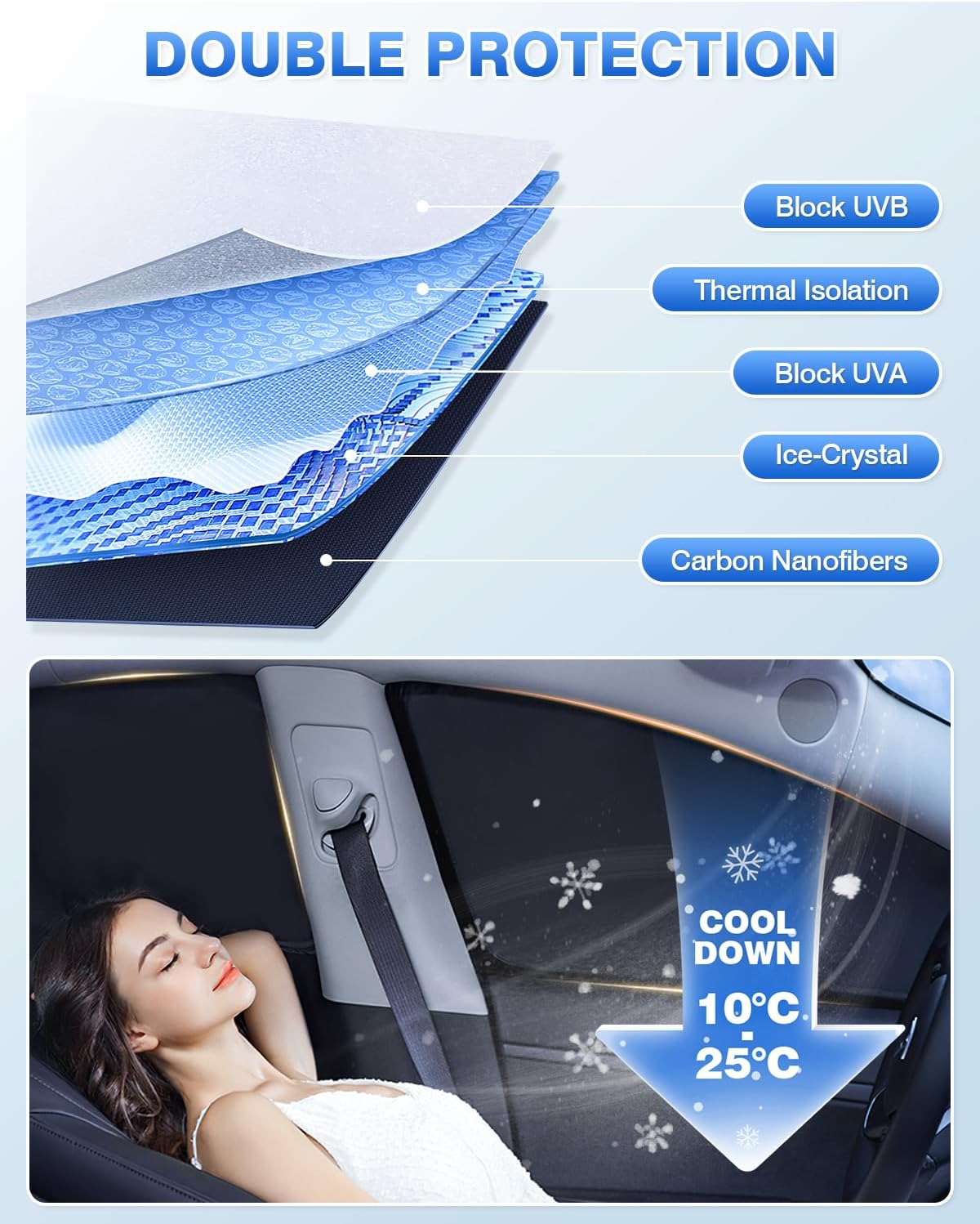 Canvcle Sunshades for 2024 2025 2026 Toyota Land Cruiser Prado 250 Accessories Windshield Sun Shade Side Rear Window Shade Cover Sun Visor Shield Privacy Protection Keep Vehicle Cool Black 8PCS