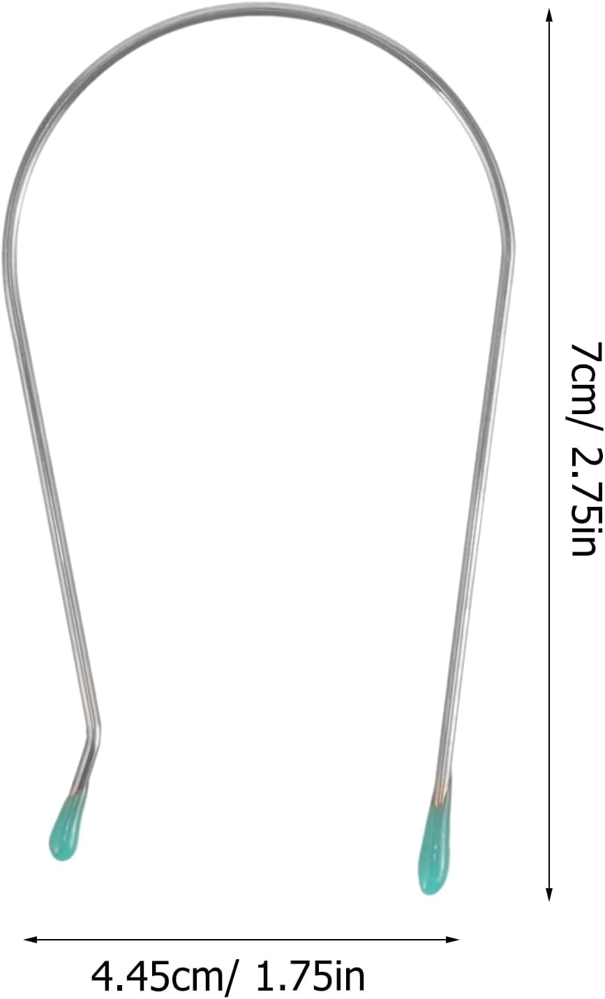 8 Pcs Hot Curler Clips Replacement Kit, Hot Roller Clips Replacement, Hot Roller Clips Rollers Securing Pins Fits 2 Inch Hot Rollers, Styling Tools and Appliances image number 4