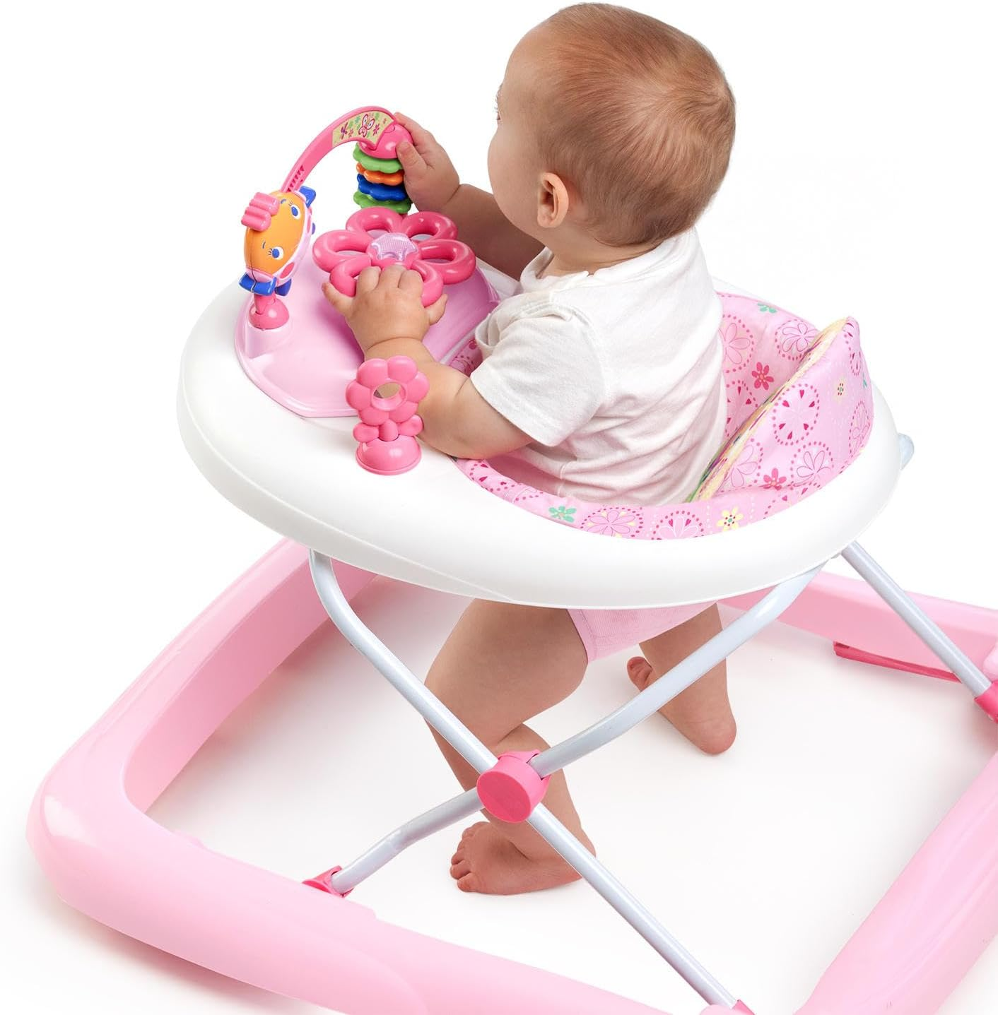 Bright Starts Juneberry Walk-A-Bout Walker with Easy Fold Frame for Storage, Ages 6 Months + image number 4