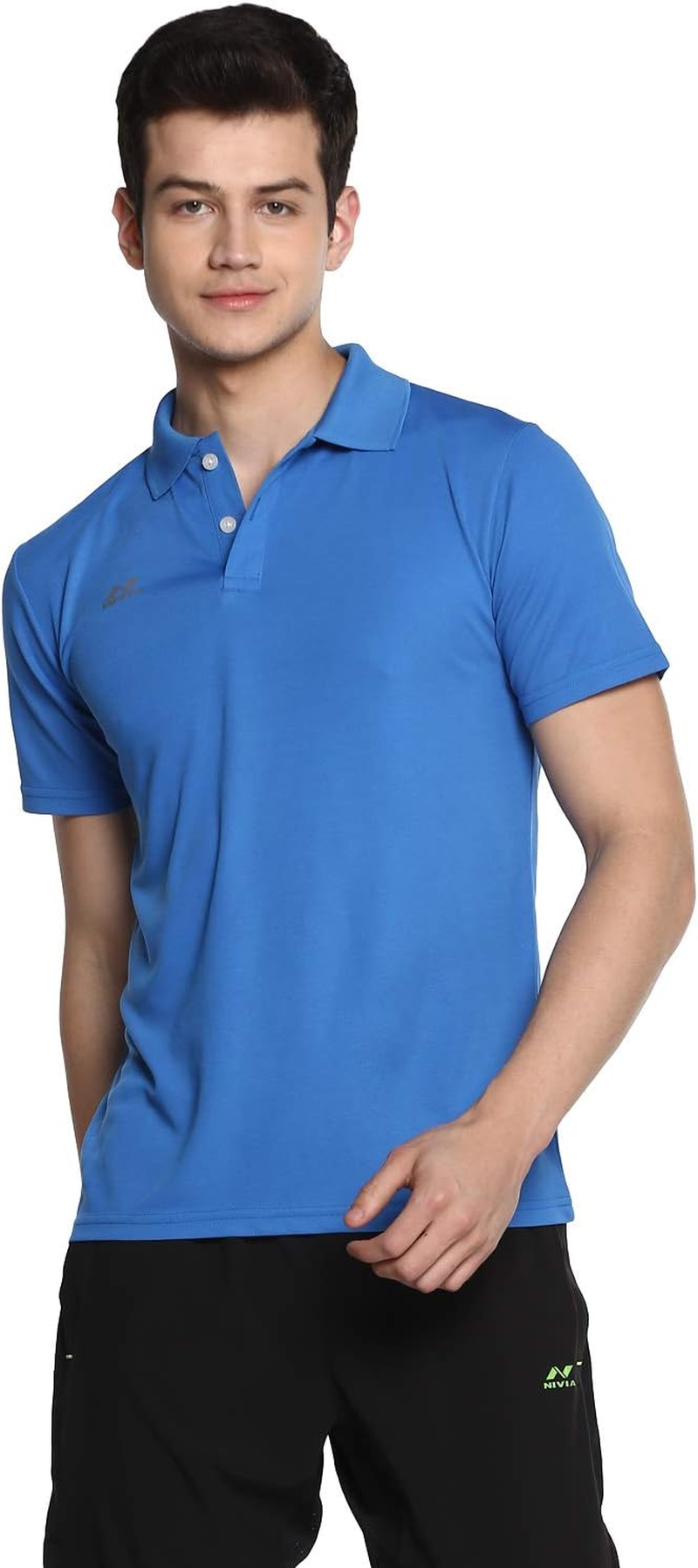 Nivia 5068 Ray 5 Polo Polyester T-Shirt for Men image number 3