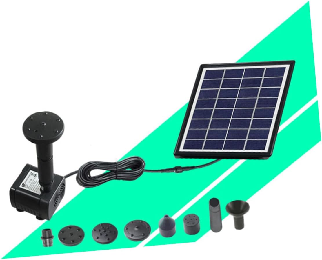 Solar Floating Fountain Pump Solar-Powered Garden Aerator for Outdoor Fish Tank Water Circulation Water Fountain for Bird Bath and Small Pools image number 4