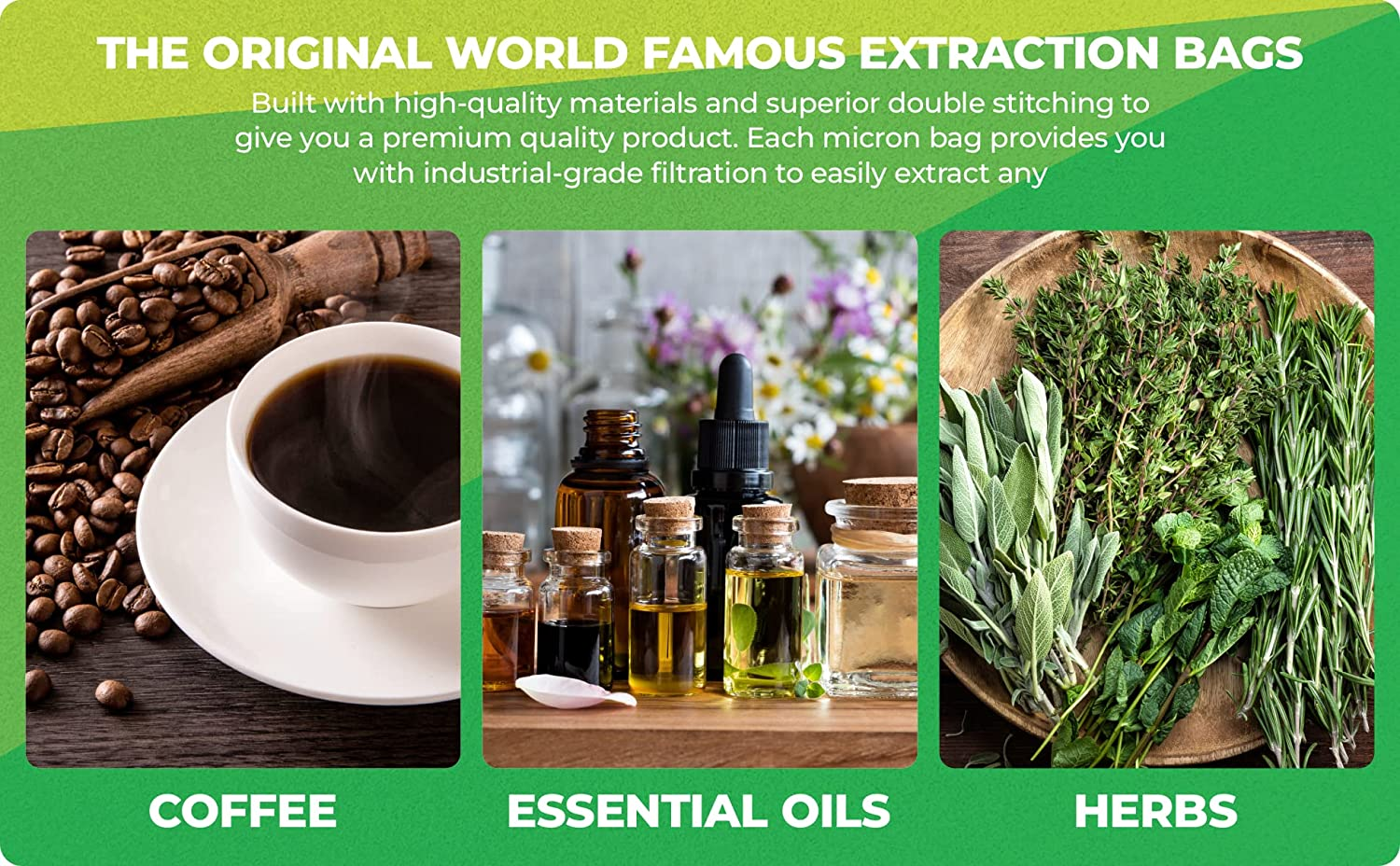 BUBBLEBAGDUDE Bubble Bags 5 Gallon 8 Bag Set Herbal Ice Essence Extraction Bag Kit with 10 X 10&rdquo; (25 Micron) Pressing Screen and Storage Bag