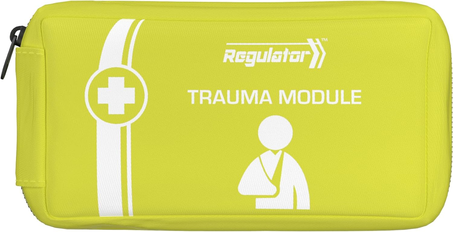 MODULATOR Yellow Trauma Module, First Aid Kit Trauma Softpack for Workplace, Vehicle and Home Readiness, High Visibility Colour Coded Module, 20 X 6 X 10 Cm Module, Single Unit