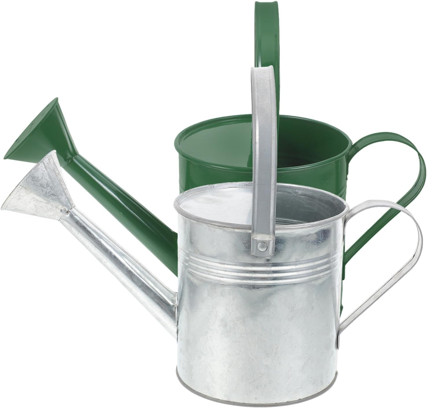 2Pcs Iron Small Kettle Watering Can for Garden Plants Outdoor Bonsai Indoor Flowering image number 5