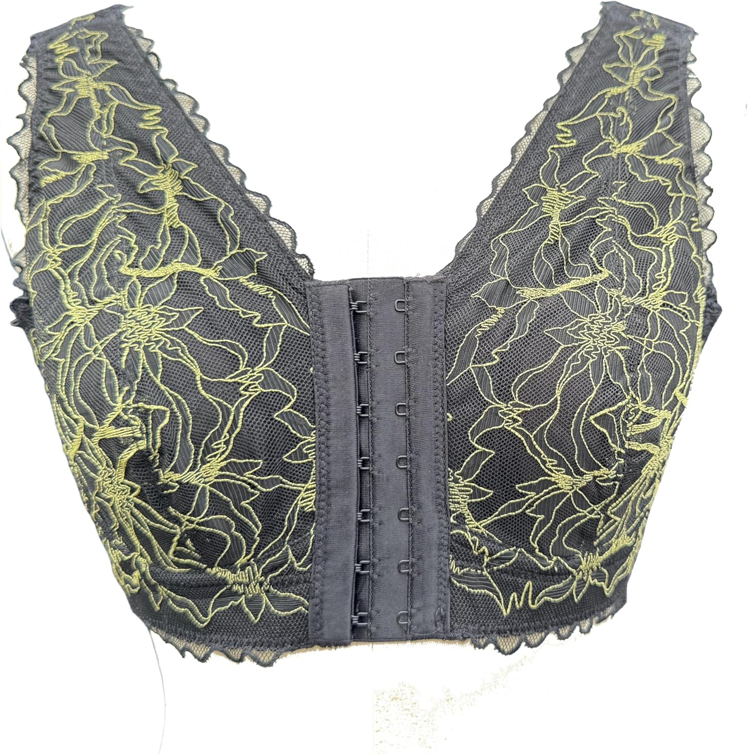 BIMEI Front-Closure Cotton Bra Mastectomy Bra Pockets Post-Surgery Sleep Bra for Silicone Breastforms Women'S Comfort2505