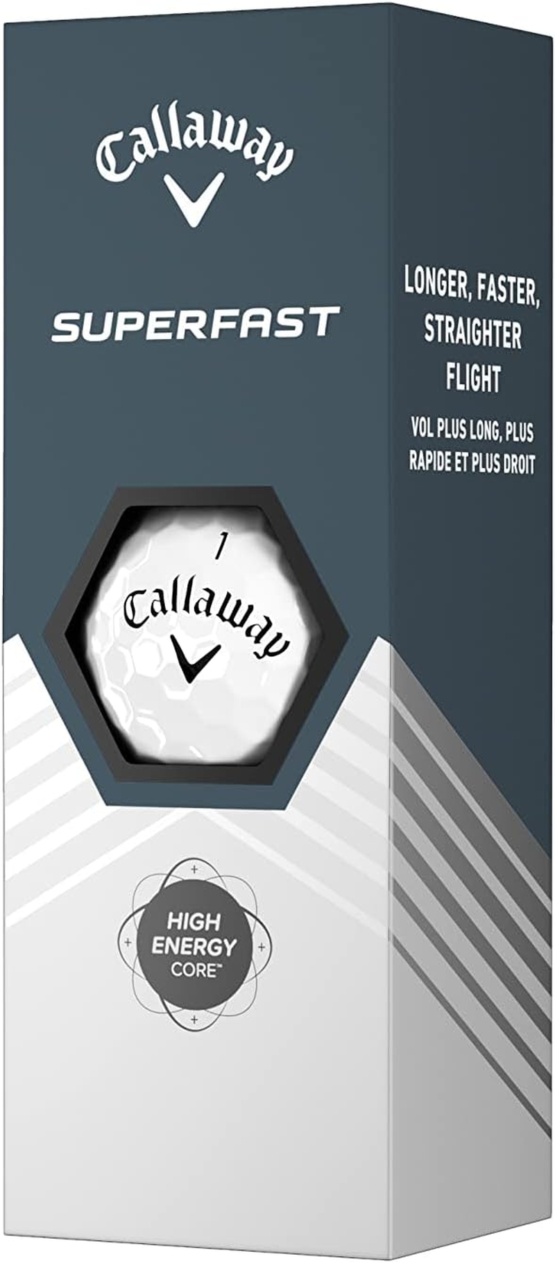 Callaway Golf Superfast Golf Balls - Red image number 1