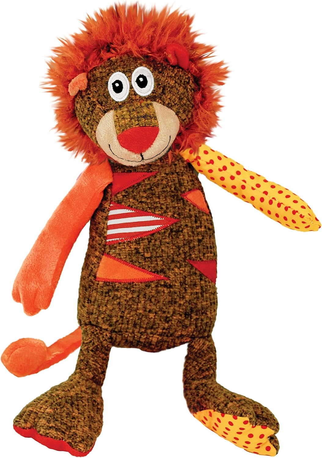 KONG RPP32 Patches Lion Small Dog Toy image number 2