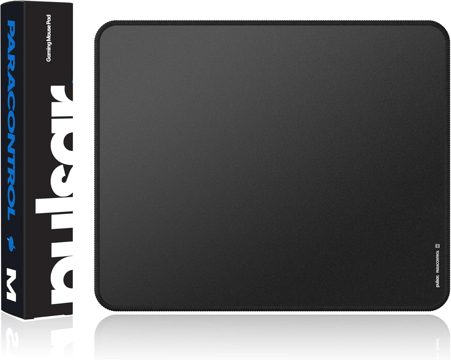 Pulsar - Paracontrol M Esports Level Premium Gaming Mouse Pad V2 - Medium to High Speed Pad Stitched Edge Durable Hybrid Top Surface 10.23 X 13 (M, Black) image number 4