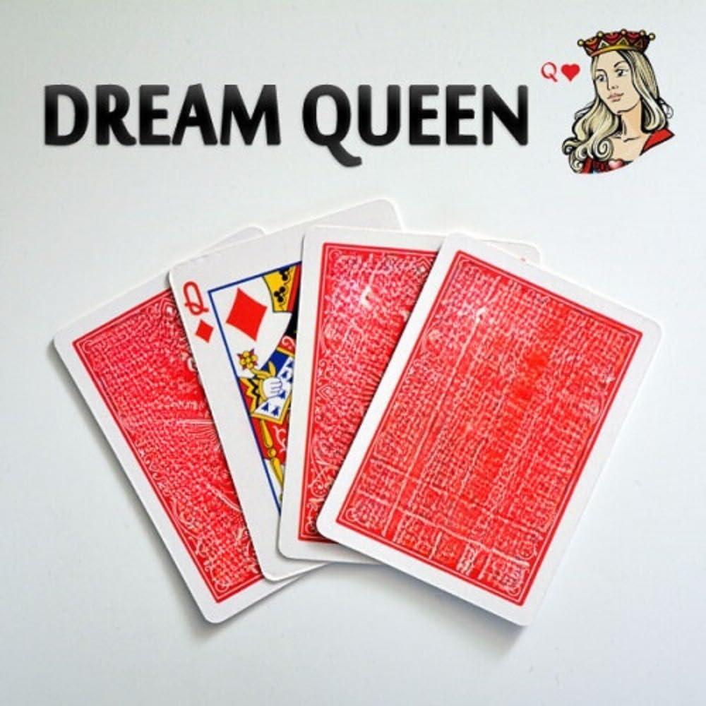 Milesmagic Magician'S Dream Queen Mentalism Illusion Effect Real Card Gimmick Magic Trick image number 4