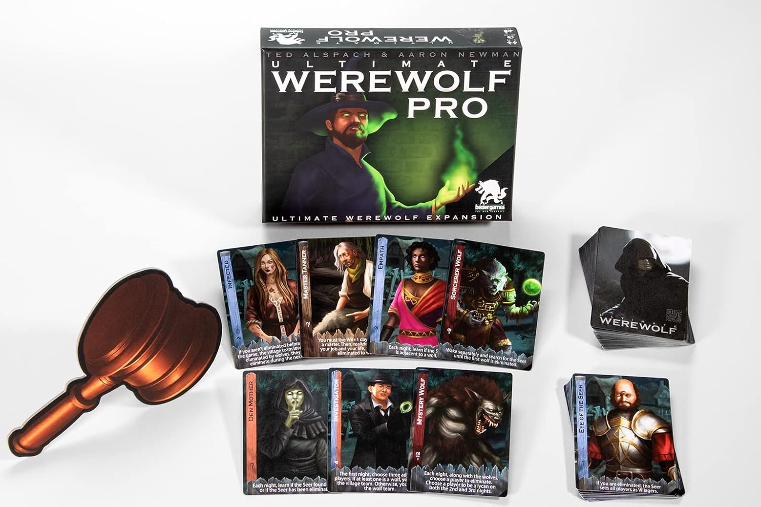 Bezier Games Ultimate Werewolf Pro: Board Game, 5 to 75 Players, Ages 14+ image number 3