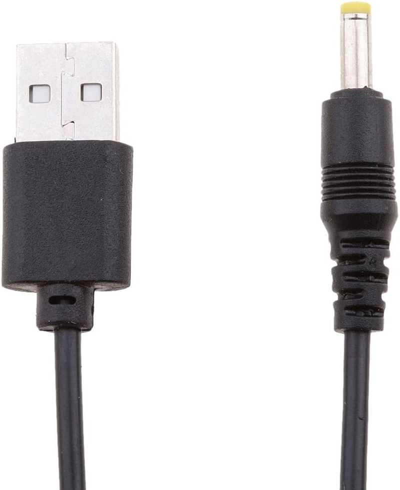 Prettyia USB 2.0 a Male to DC 4.0X1.7Mm 5 Volt DC Barrel Jack Power Cable for USB to DC 4.0X1.7Mm Cable Cord Black (DC 4.0Mm X 1.7Mm) image number 5