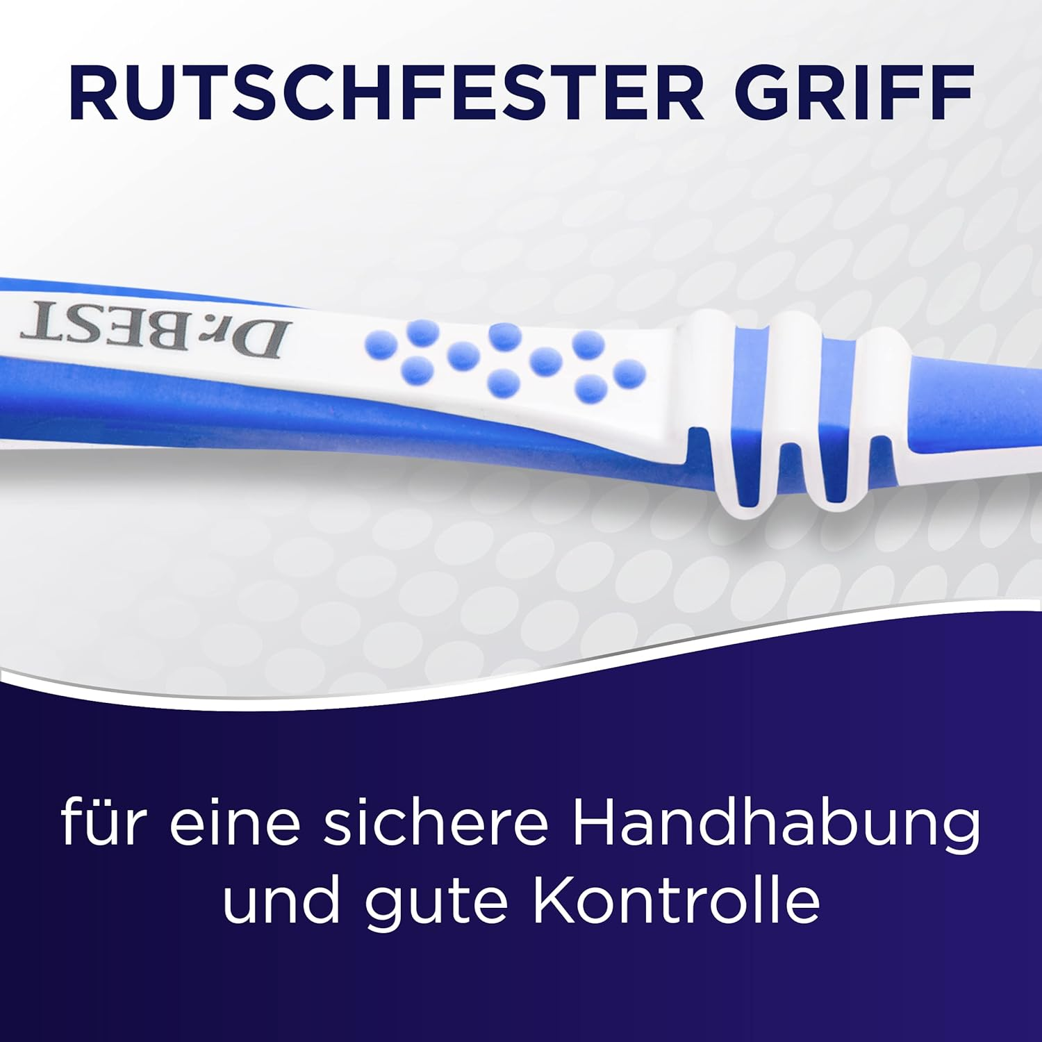 Dr.Best Original Toothbrush Medium Value Pack (2 Pieces + 1 Free) Helps Protect Gums image number 5