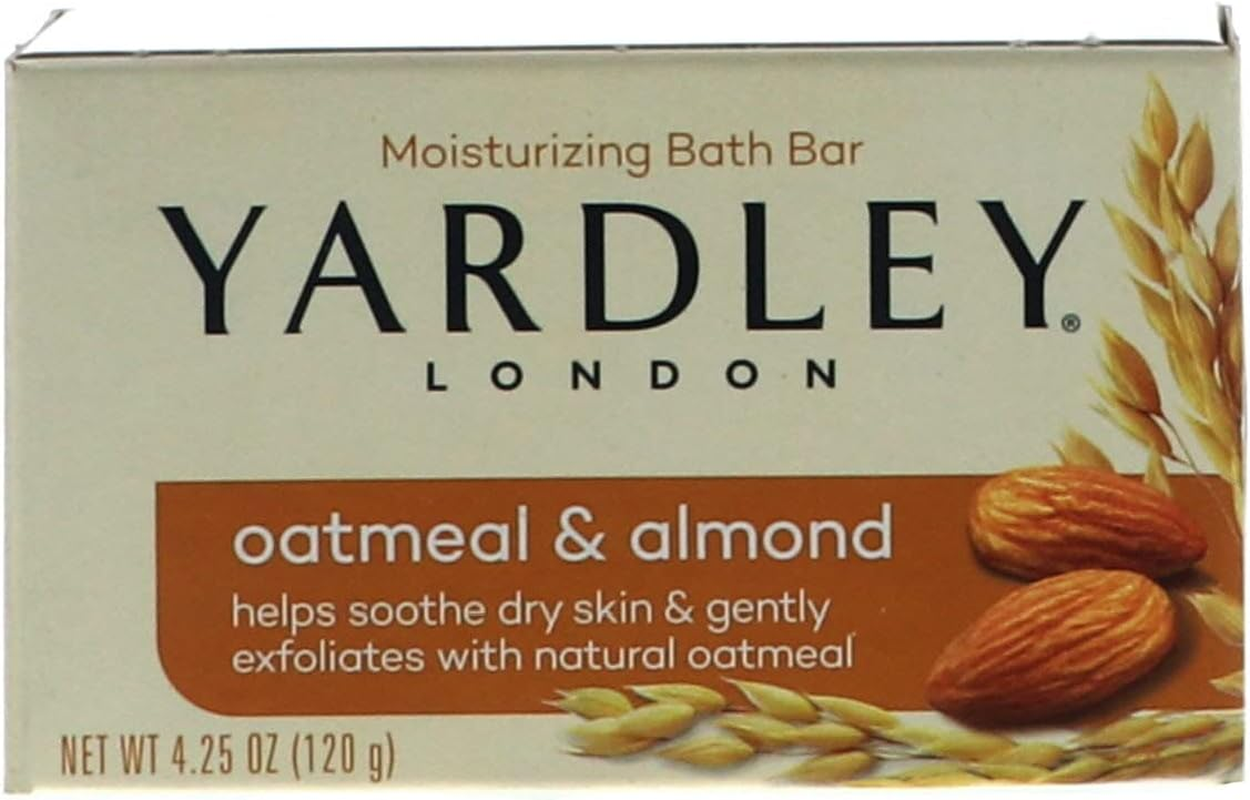 Yardley London Oatmeal & Almond Naturally Moisturizing Bath Bar image number 3