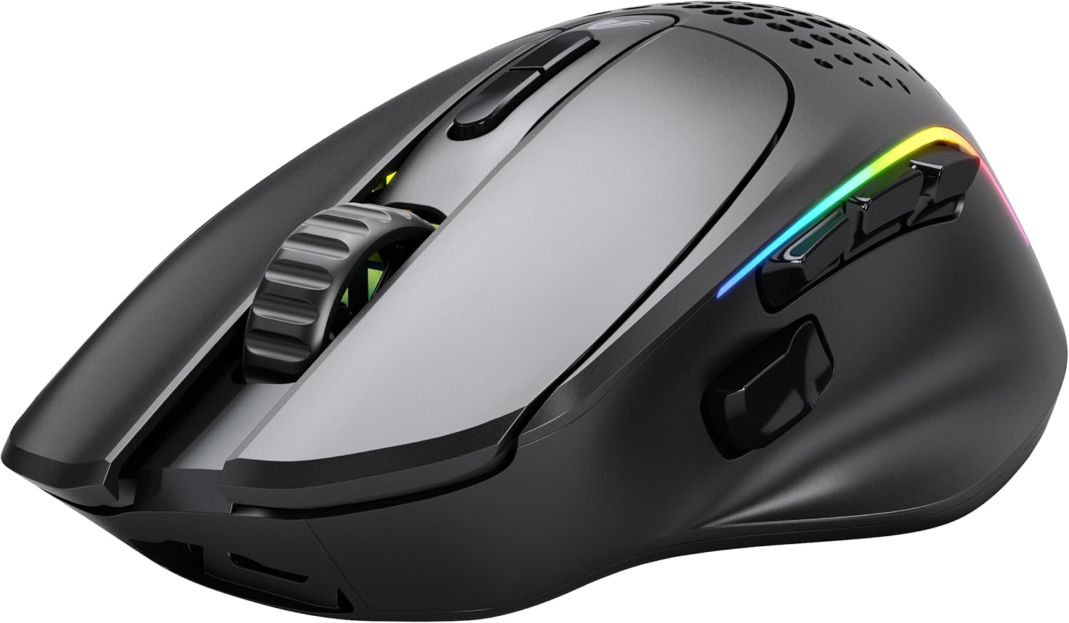 Glorious Model I 2 Wireless - MMO Mouse (Black) with 9 Programmable Side Buttons, 16 Configurations with Layer Shift, 2 Swappable Magnetic Buttons, Superlight 75G, Perfect for FPS, MOBA, and MMO image number 2