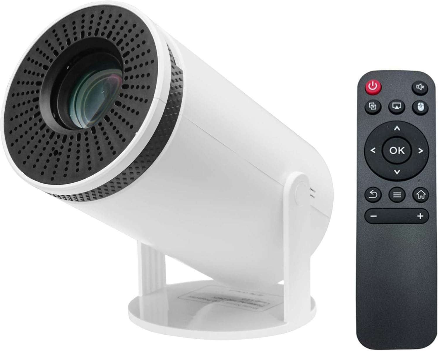 Mini Projector with Wifi and Bluetooth, Outdoor Portable Movie Projector 1080P Support, Auto Keystone Home Projector for Phone/Tv Stick/Laptop, 180&deg;Adjustable Stand image number 3