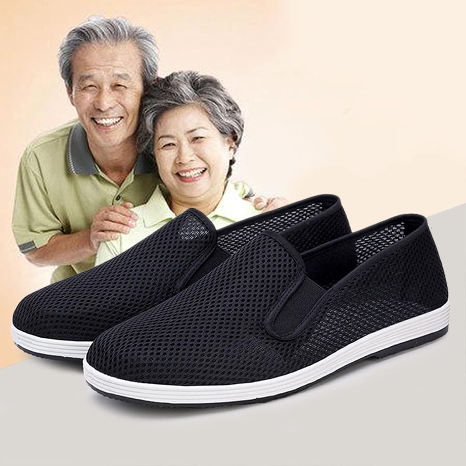 Men'S Shoes Casual Taupe Men Flat Casual Shoes Breathable Non Slip Cloth Shoes Single Shoes Casual Fashion Casual Shoes Casual Shoes Men Leather image number 1