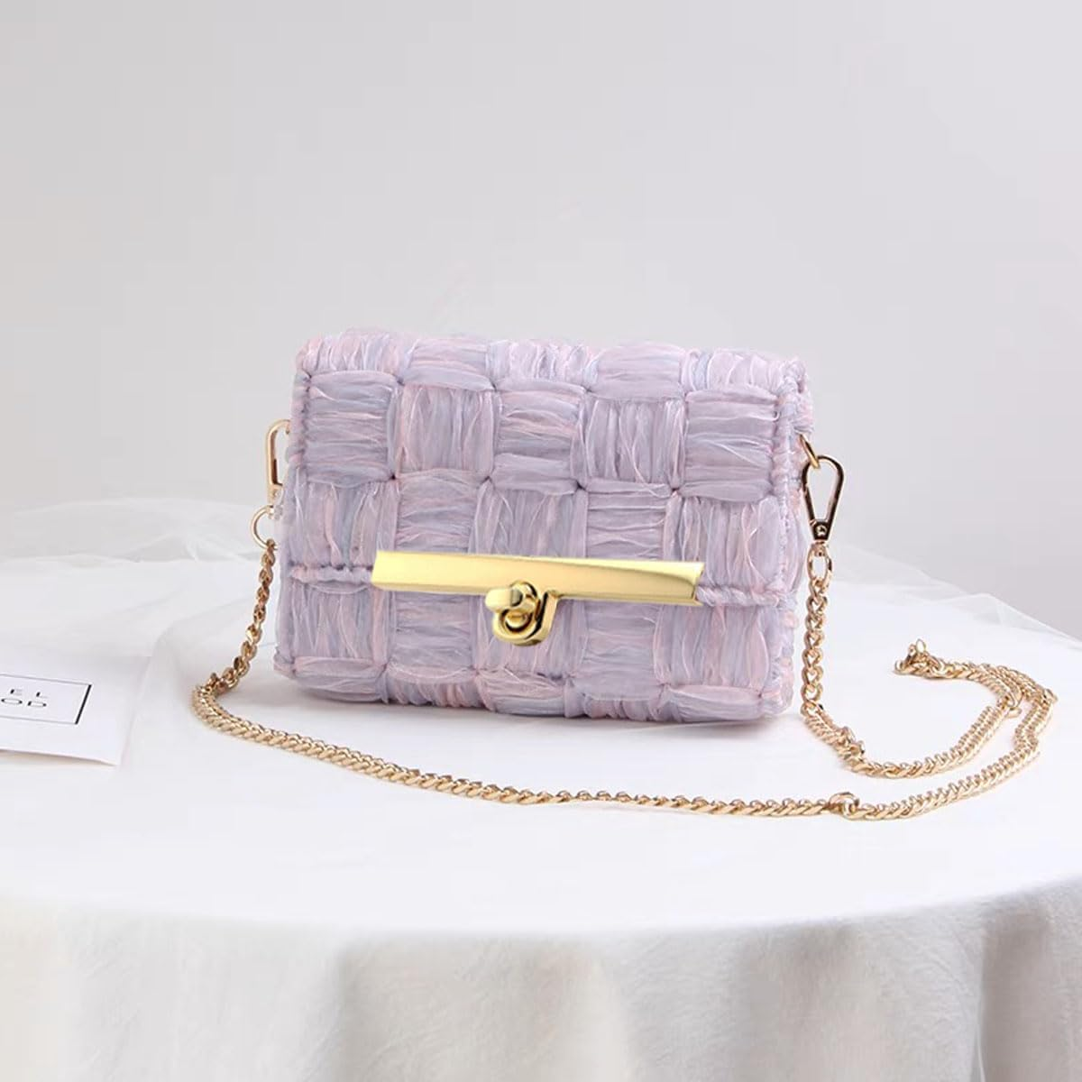 6 Sets Turn Lock Clasp Purse Closure Twist Locks Fasteners Metal Hardware Clip Clasp Buckles with Washers for DIY Handbag Shoulder Handle Bags Craft Briefcase Handbag Making (Gold, Silver) image number 4