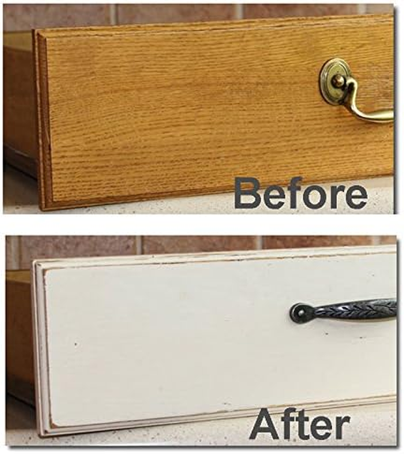 HOWARD PRODUCTS Chalk-Tique Powder Additive - Transform Regular Water Base Paint into Chalk Style Paint DIY Projects Perfect Easy Distress & Wax Antique Look Creat image number 4