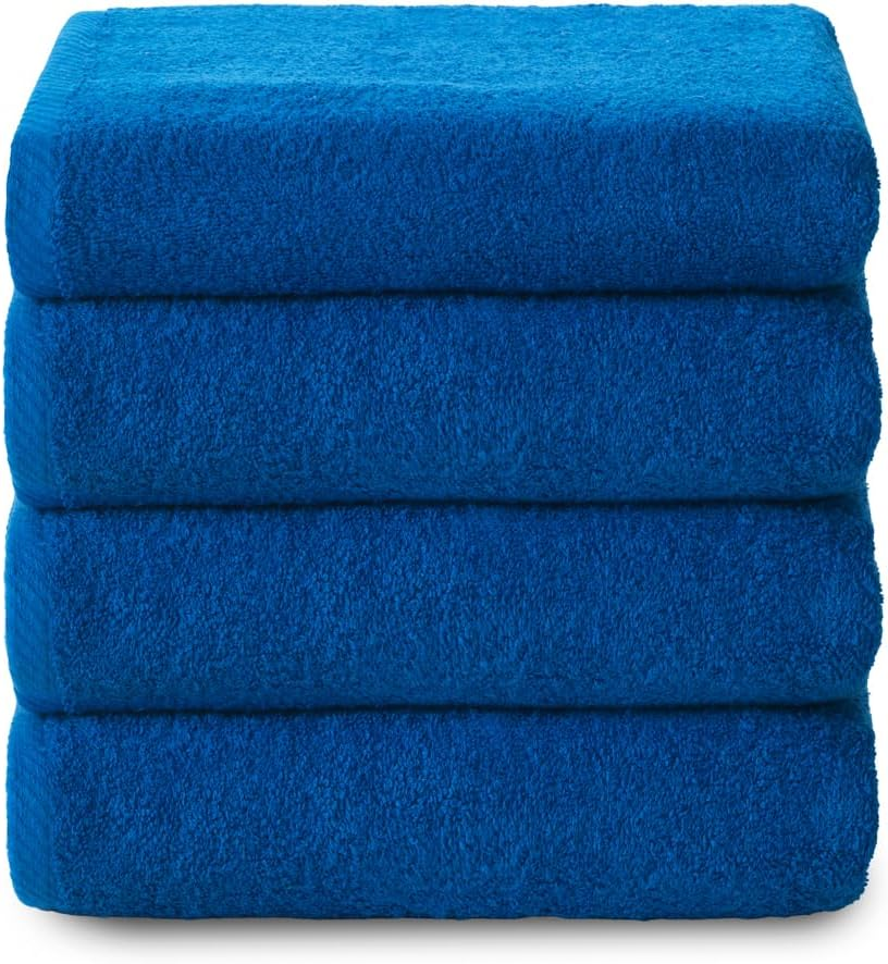 Top Towels - Bath Towels - Bid Towels or Face Towels - Pack of 4 Towels - 30 X 50 Cm, 43040001