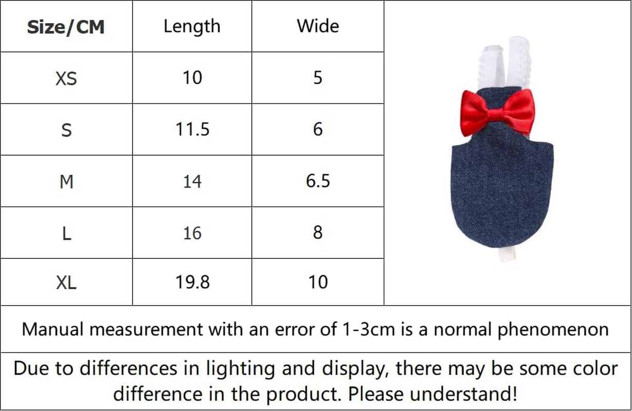 Bird Diaper with Bow Bird Flight Suit for Parakeet Cockatiel Macaw (S) image number 3