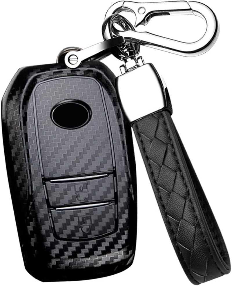 HIBEYO Key Fob Cover for Toyota Corolla RAV4 Camry GX FJ150 Prius Yaris Land Cruiser Highlander LX RX NX Hilux Previa