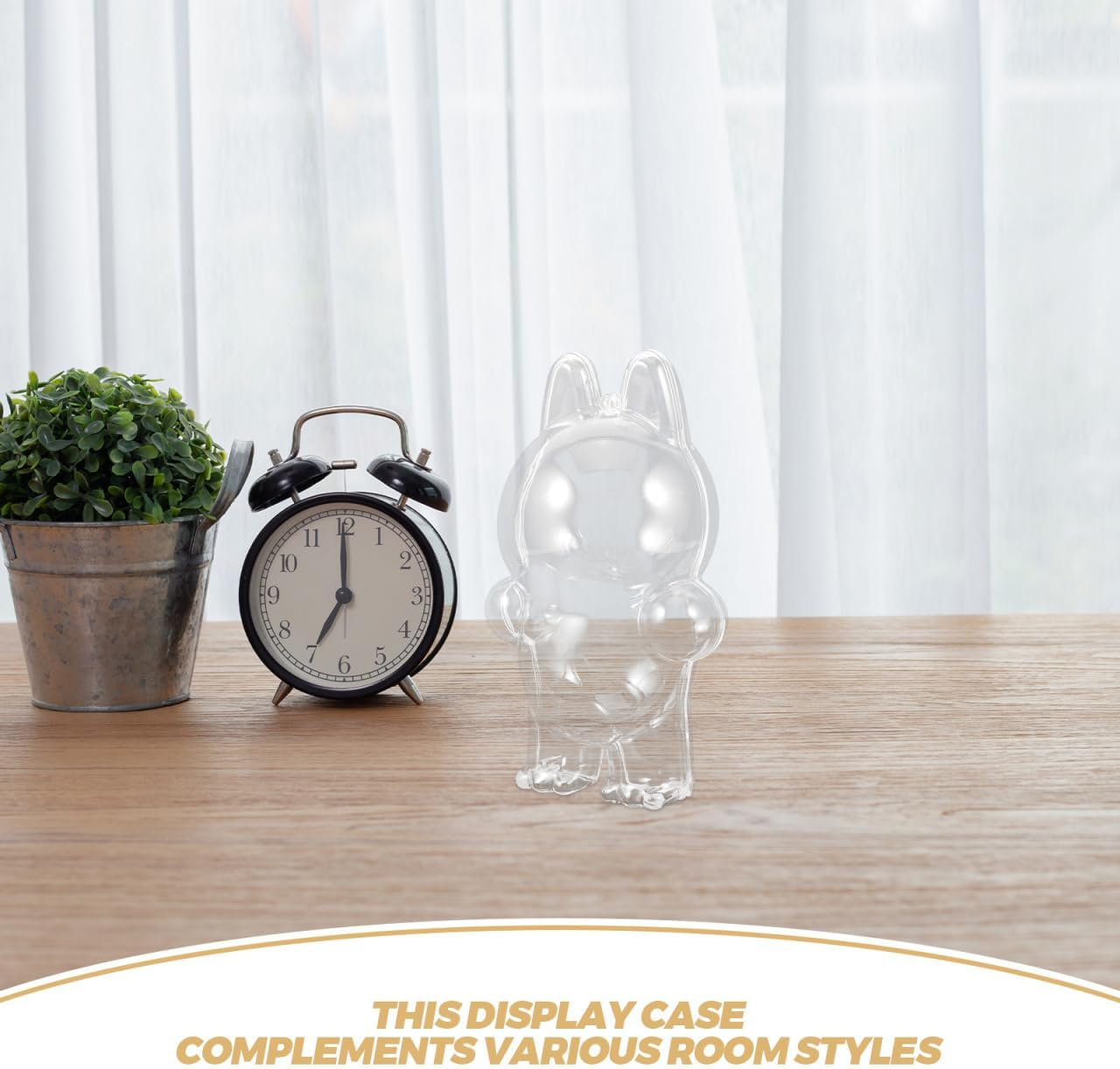 Totority Doll Protective Case - Clear Acrylic Display Box for Collectible Dolls 18X10 5X8 5Cm Dustproof Stylish Storage image number 4