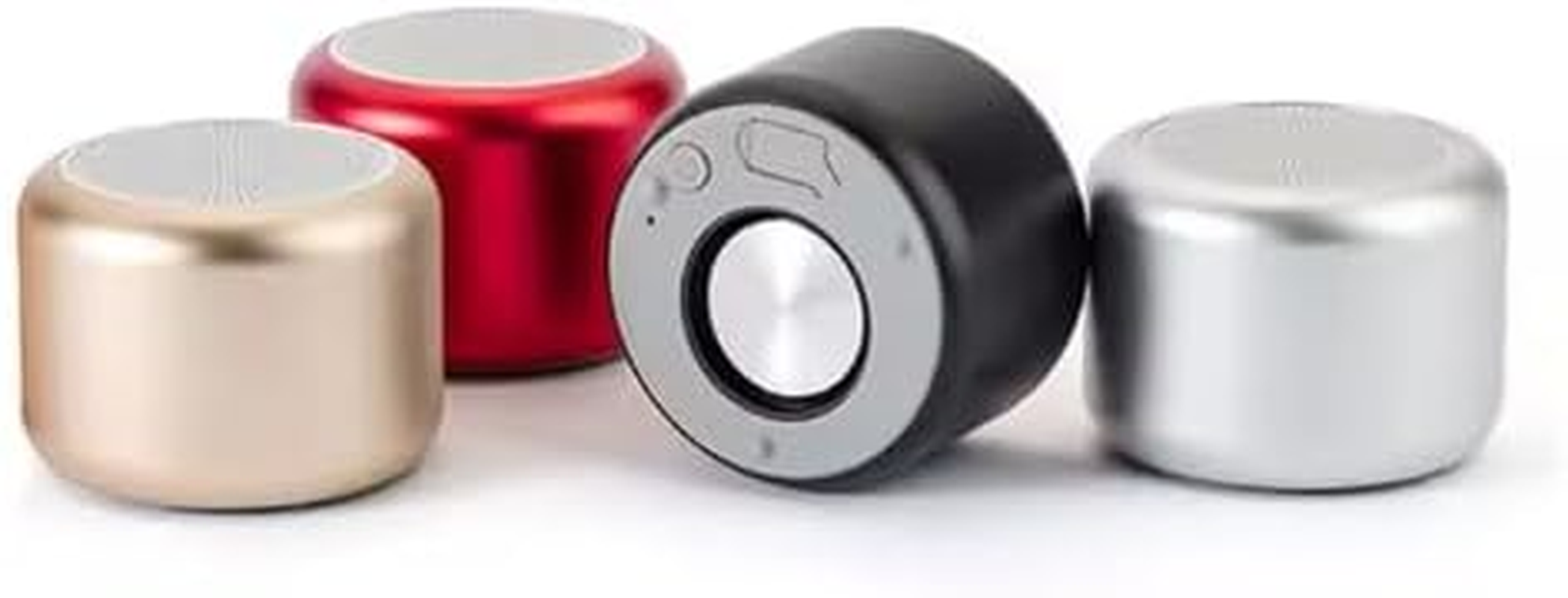 Hype Audio Portable Mini Bluetooth Wireless Speaker, Lightweight Super Compact, Enhanced Stereo Sound Bass for Outdoor, Sport, Party, Desktop, Bedroom and Camping (Gold) image number 6