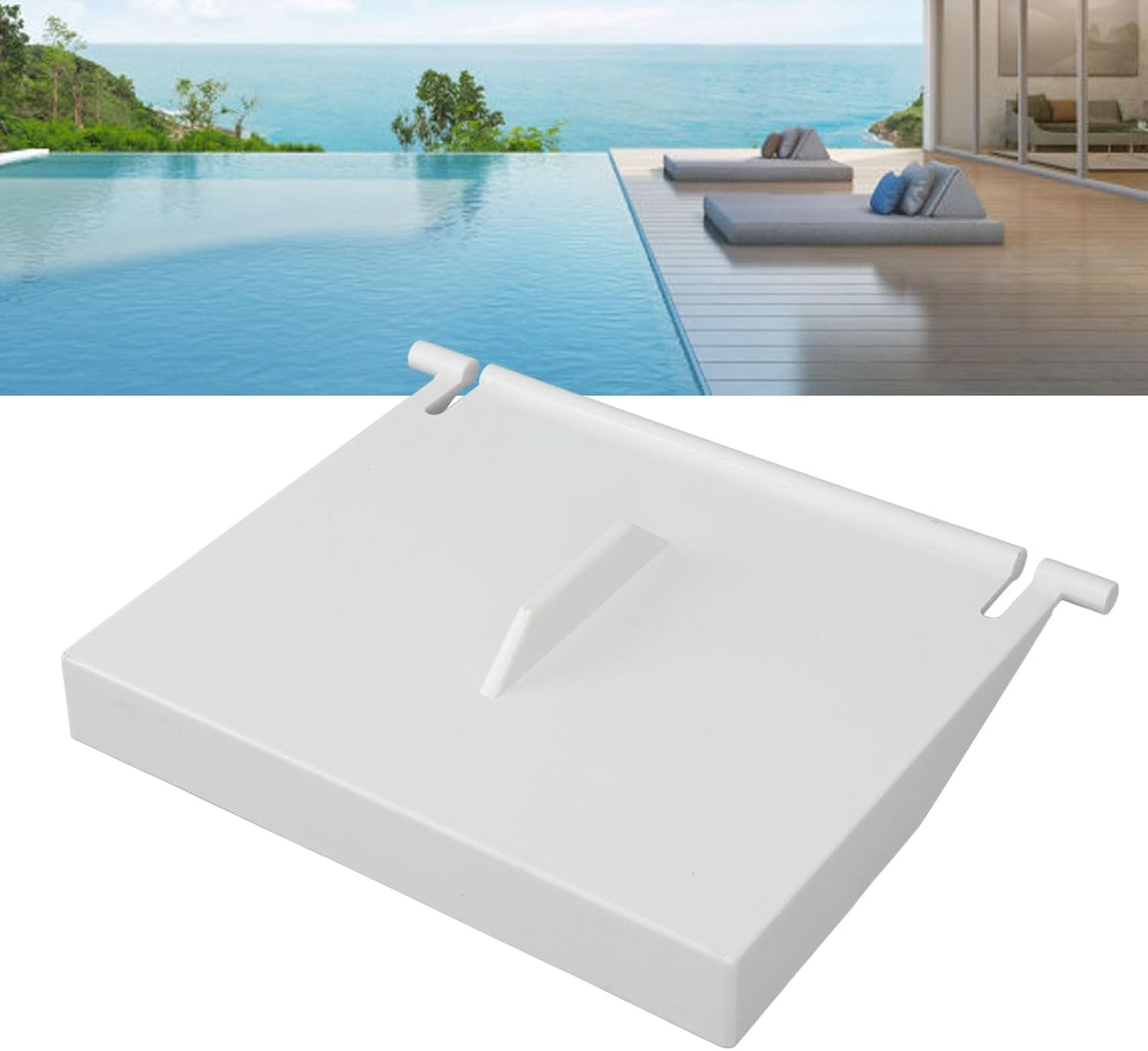 Skimmer Replacement Weir Door Flap, 8926 Pool Skimmer Door Flap Replacement Parts for above Ground Swimming image number 5