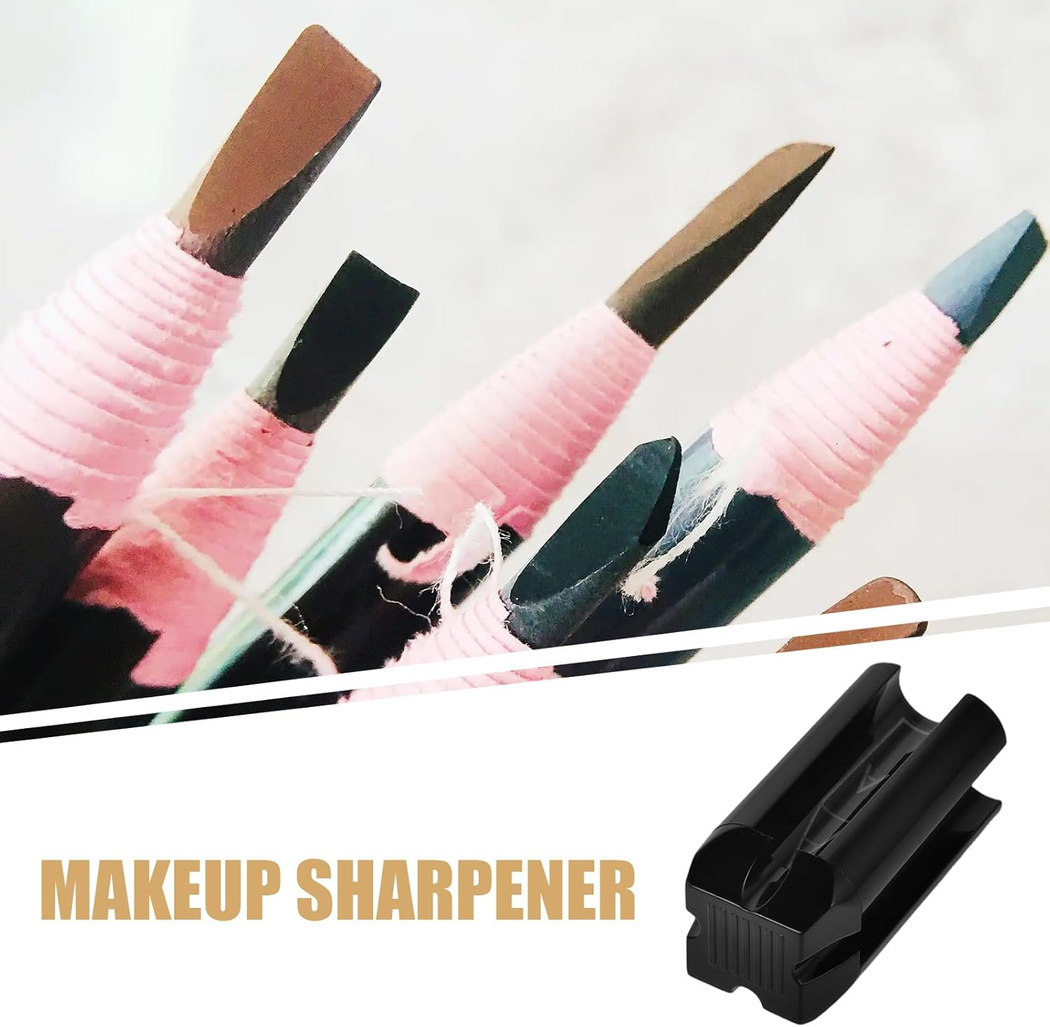 ROMISBABA Precision Eyebrow Pencil Sharpener Makeup Sharpener for Fine Brow Shaping Sturdy Construction Cosmetic Pencil Holder Tool Suitable for Beauty Enthusiasts and Professionals image number 6