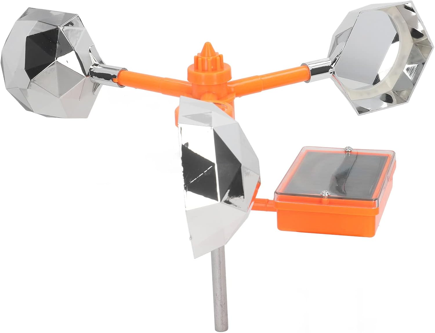 Animal Bird Deterrent Solar Sound Light Bird Deterrent, Rotation Flashing Bird Deterrent, Rainproof, Built in Sounder image number 6