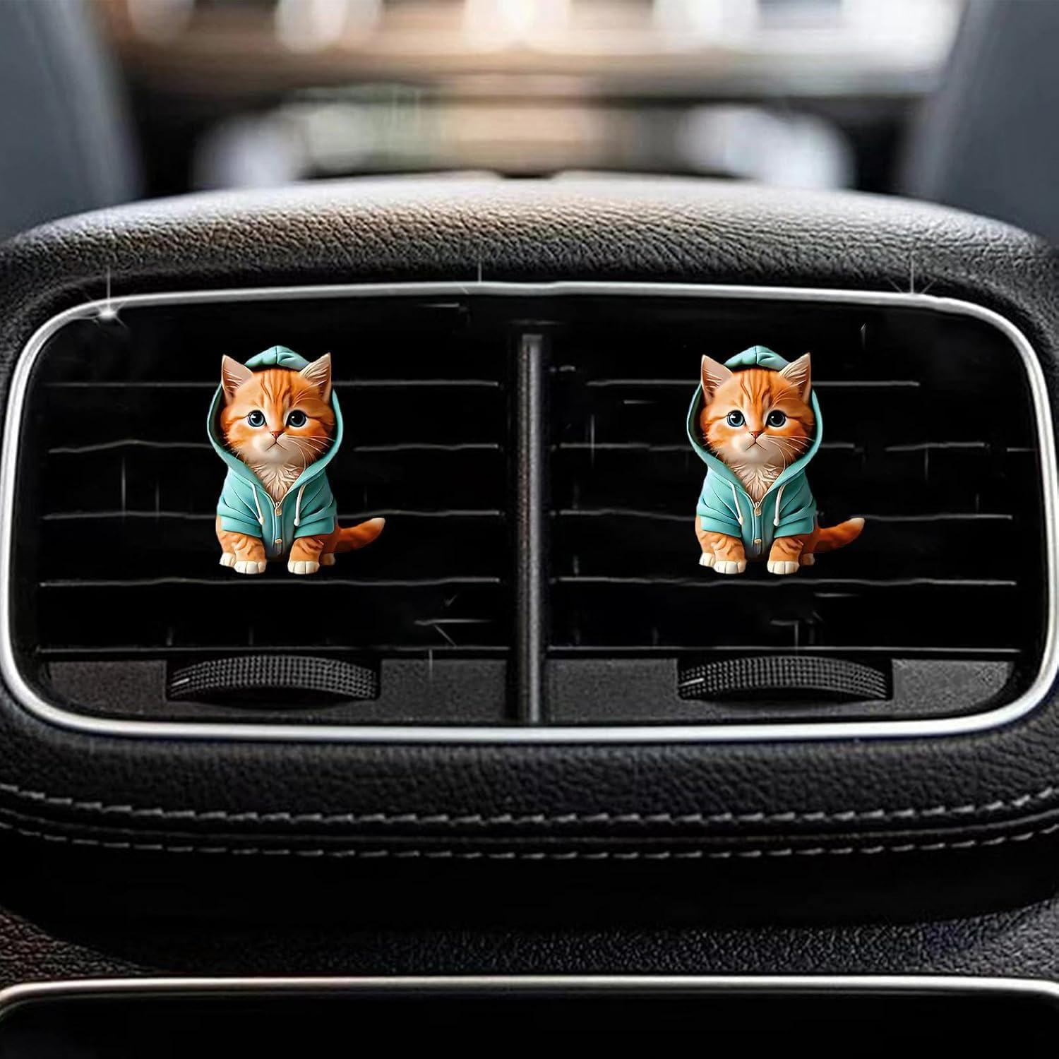 Shoyisenka Cartoon Air Freshener for Car | Cartoon Lovely Auto Vent Clip Diffuser - Sea Smell Car Cartoon Aromatherapy Diffuser Automotive Interior Accessories (Color, A)