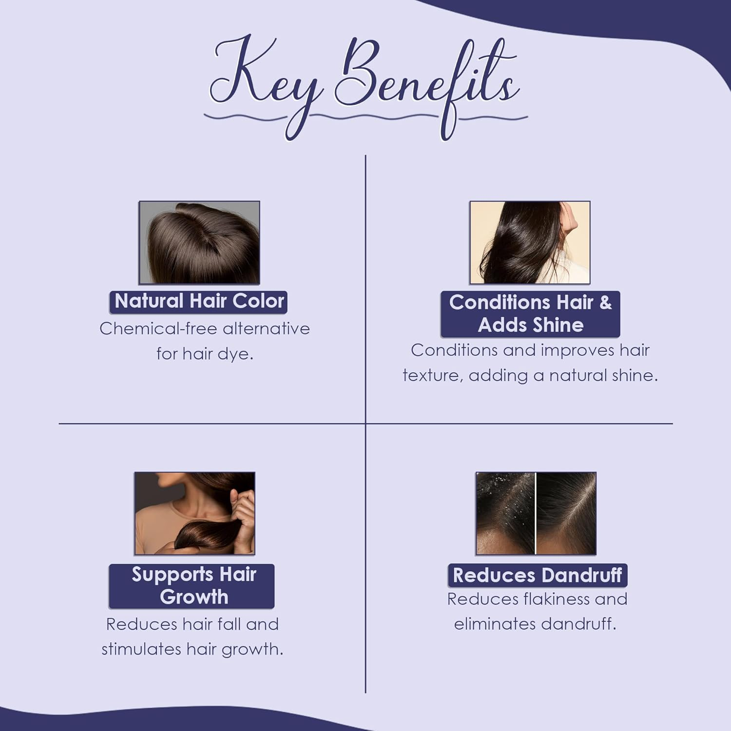 Mi Nature 100% Indigo Leaf Powder 1KG (35Oz) |Pure Herbal Tint for Rich Dark Hair Color |Natural Tinctoria Powder (Indigofera Tinctoria)