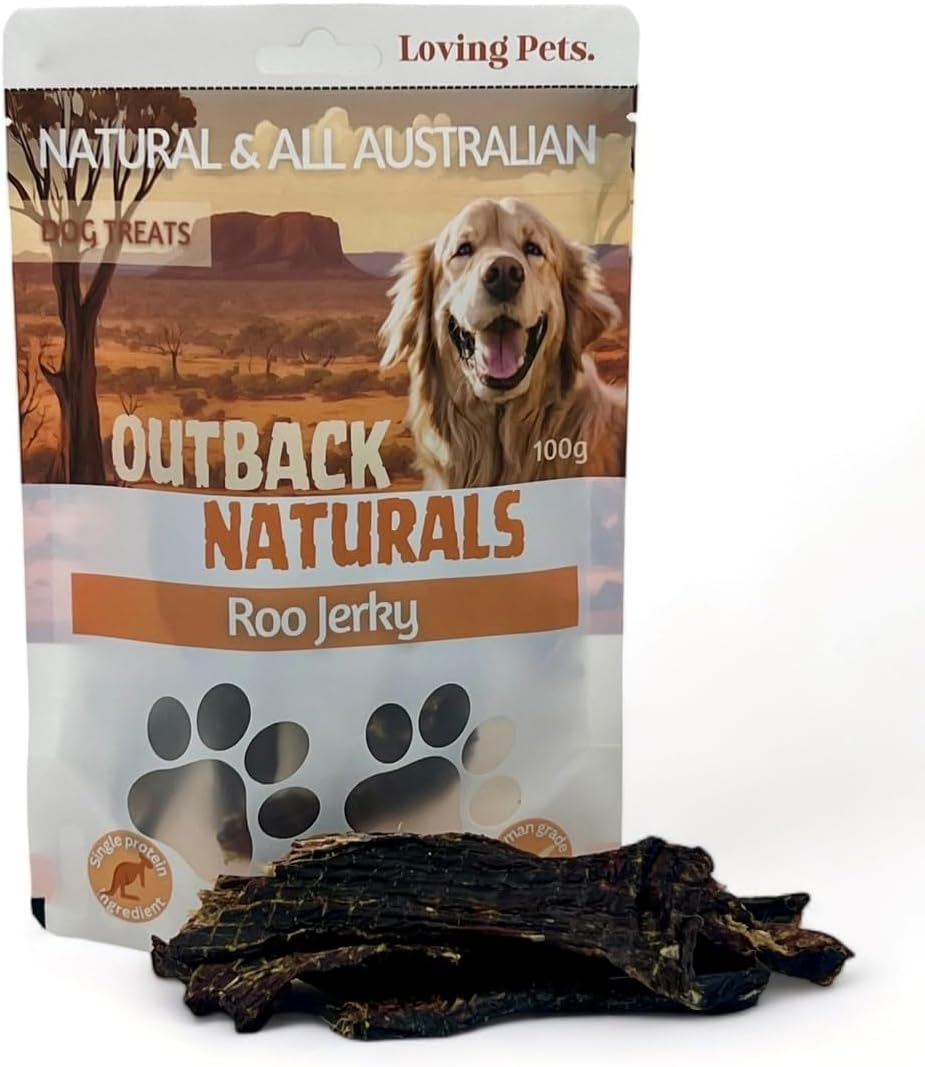 Loving Pets Kangaroo Jerky, Dog Treats, 100G Grams image number 1