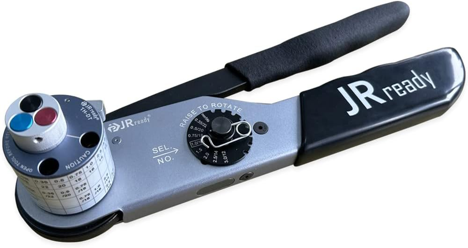 Jrready ST2192 NEW-HDT-48 Deutsch Crimper for DT DTM DTP Connectors, Size 20, 16, 12 Solid Contacts Deutsch Crimp Tool Wire Range 12-22Awg,Equivalent to HDT-48-00 image number 4