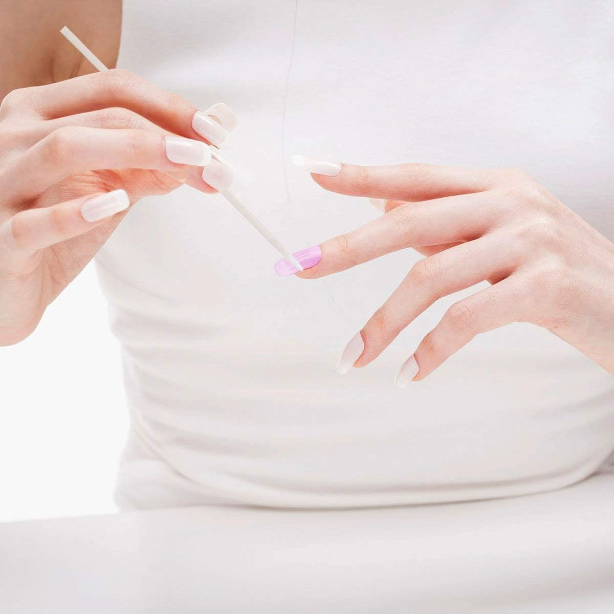 500 Count 4 Inch Pointed Cotton Swabs Precision Microblading Cotton Tipped Applicator Tattoo Permanent Supplies image number 3