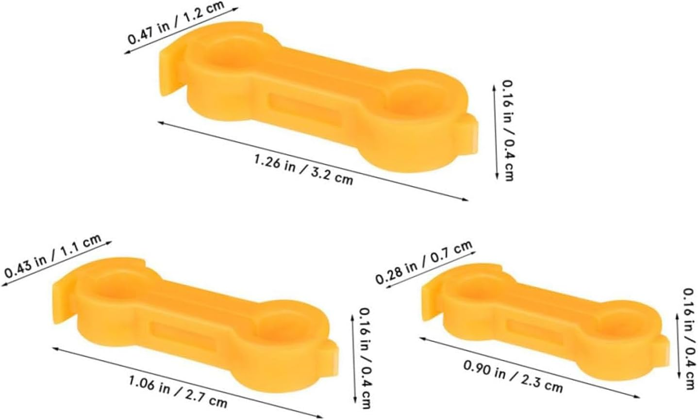 Lexziuo 9PCS Chick Leg Support Brace, Adjustable Bird Leg Alignment Tool for Splayed Leg Fixing on Baby Chicks Ducklings Poultry Small Birds image number 6
