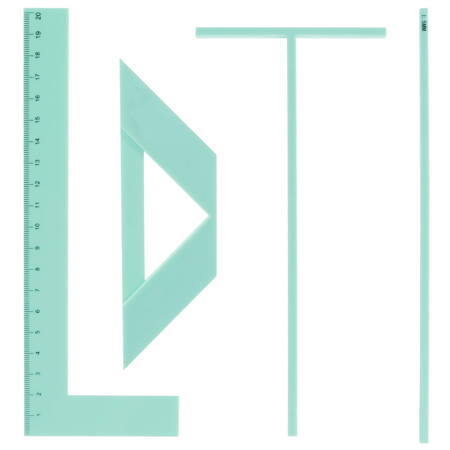 Book Binding Package, Bookbinding Kit, Bookbinding Tool, Plastic Positioner Ruler for Efficient Production Convenient Binding Device for Handbook Cover Production (Style 1)