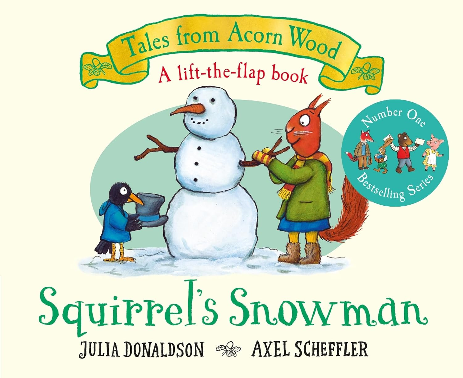 Squirrel'S Snowman: a Christmas Lift-The-Flap Story image number 1